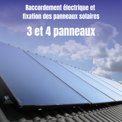 INSTALLATION COMPLÈTE PAR UN PARTENAIRE CERTIFIÉ 3-4 PANNEAUX  - 1