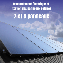 INSTALLATION COMPLÈTE PAR UN PARTENAIRE CERTIFIÉ 7-8 PANNEAUX  - 1