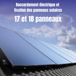 INSTALLATION COMPLÈTE PAR UN PARTENAIRE CERTIFIÉ 17-18 PANNEAUX  - 1