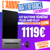 PLUG AND PLAY 1040W BATTERIE 1.6kWh– 2 PANNEAUX IZYPOWER 520W  - 1