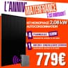 KIT 2.08kW - 4 PANNEAUX 520W IZYPOWER - MICRO 2000W  - 1