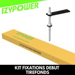 BOITE DEBUT FIXATIONS 2 PANNEAUX TIREFONDS IZYPOWER - 1