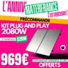 PLUG AND PLAY POWERMAX PORTRAIT 2080W – 4 PANNEAUX IZYPOWER 520W + MICRO-ONDULEUR DEYE 2000W  - 1