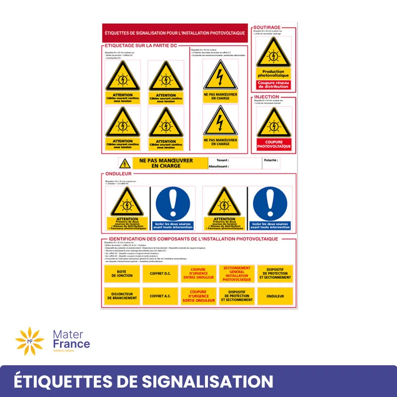 ETIQUETTES CONSUEL  - 1