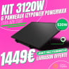 PLUG AND PLAY POWERMAX PAYSAGE 3120W – 6 PANNEAUX IZYPOWER 520W + MICRO-ONDULEUR DEYE 2000W ET 1000W