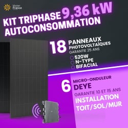 KIT TRIPHASÉ 9.36kW - 18...
