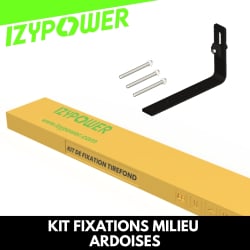 BOITE MILIEU FIXATIONS 2 PANNEAUX ARDOISES