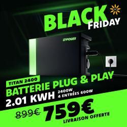 IZYPOWER TITAN 2400 BLACK