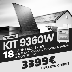 KIT TRIPHASÉ 9.36kW - 18...