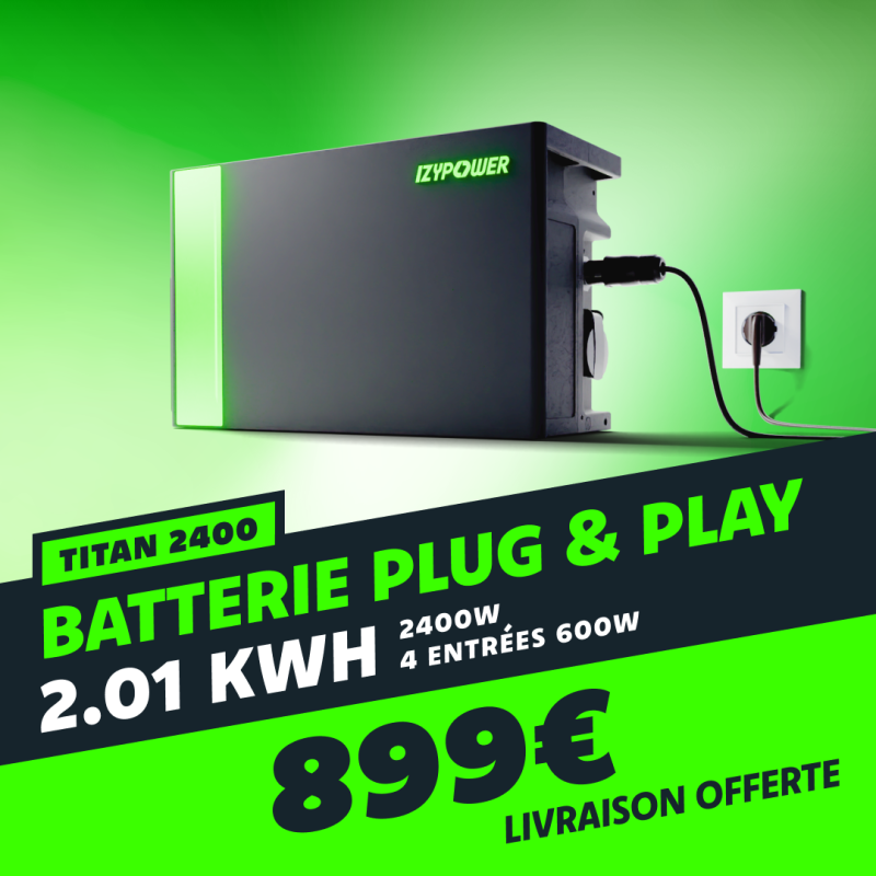 IZYPOWER TITAN 2400 BLACK