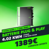 KIT 2 BATTERIES 4.02kWh - 1 TITAN + 1 LINK BLACK