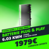KIT 3 BATTERIES 6.03kWh - 1 TITAN + 2 LINK BLACK
