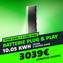 KIT 5 BATTERIES 10.05kWh -...