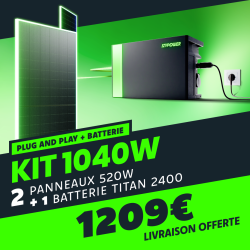 KIT IZYPOWER TITAN 2400 2...