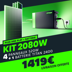 KIT IZYPOWER TITAN 2400 4...