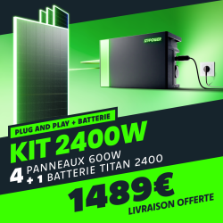KIT IZYPOWER TITAN 2400 4...