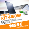 KIT 4.16kW - 8 PANNEAUX 520W IZYPOWER - MICRO IZYPOWER 2000W