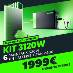 KIT IZYPOWER TITAN 2400 6...
