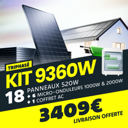 KIT TRIPHASÉ 9.36kW - 18...