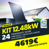 KIT TRIPHASÉ 12.48kW - 24 PANNEAUX 520W IZYPOWER - MICRO 2000W IZYPOWER