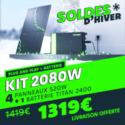 KIT IZYPOWER TITAN 2400 4...