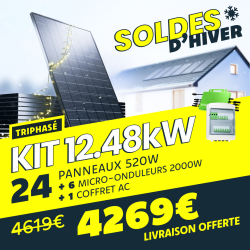 KIT TRIPHASÉ 12.48kW - 24...