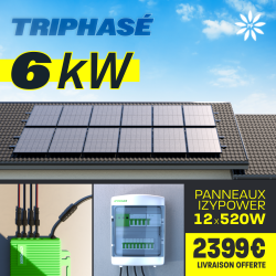 KIT TRIPHASÉ 6.24kW - 12...