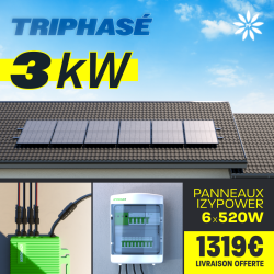 KIT TRIPHASÉ 3.12kW - 6...