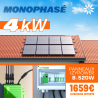 KIT 4.16kW - 8 PANNEAUX 520W IZYPOWER - MICRO IZYPOWER 2000W