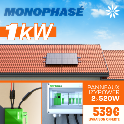 KIT 1.04kW - 2 PANNEAUX...