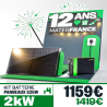 KIT IZYPOWER TITAN 2400 4 PANNEAUX 2080W BLACK