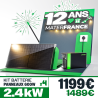 KIT IZYPOWER TITAN 2400 4 PANNEAUX 2400W BLACK