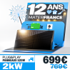 PLUG AND PLAY 2080W – 4 PANNEAUX IZYPOWER 520W + MICRO-ONDULEUR IZYPOWER 2000W