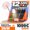 KIT 3.12kW - 6 PANNEAUX 520W IZYPOWER - MICRO IZYPOWER 2000W 1000W