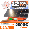 KIT 6.24kW - 12 PANNEAUX 520W IZYPOWER - MICRO IZYPOWER 2000W