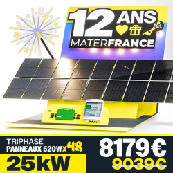 KIT TRIPHASÉ 24.96kW - 48...