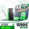 KIT 3 BATTERIES 6.03kWh - 1 TITAN + 2 LINK BLACK