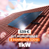 KIT 1.04kW - 2 PANNEAUX 520W IZYPOWER - MICRO IZYPOWER 1000W