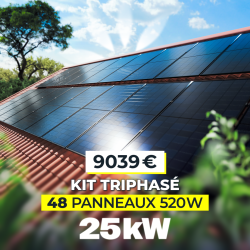 KIT TRIPHASÉ 24.96kW - 48...
