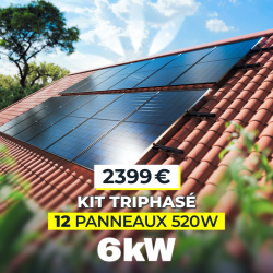 KIT TRIPHASÉ 6.24kW - 12...