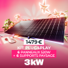 PLUG AND PLAY POWERMAX PAYSAGE 3120W – 6 PANNEAUX IZYPOWER 520W + MICRO-ONDULEUR IZYPOWER 2000W ET 1000W