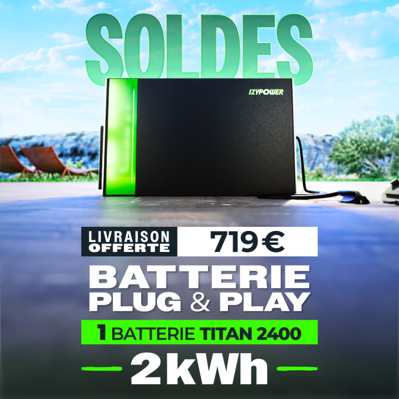 IZYPOWER TITAN 2400 BLACK