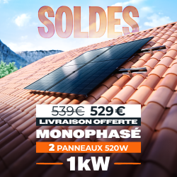 KIT 1.04kW - 2 PANNEAUX...