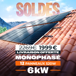 KIT 6.24kW - 12 PANNEAUX...
