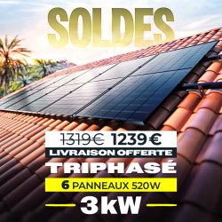 KIT TRIPHASÉ 3.12kW - 6...