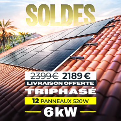 KIT TRIPHASÉ 6.24kW - 12...