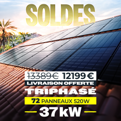 KIT TRIPHASÉ 37.44kW - 72...