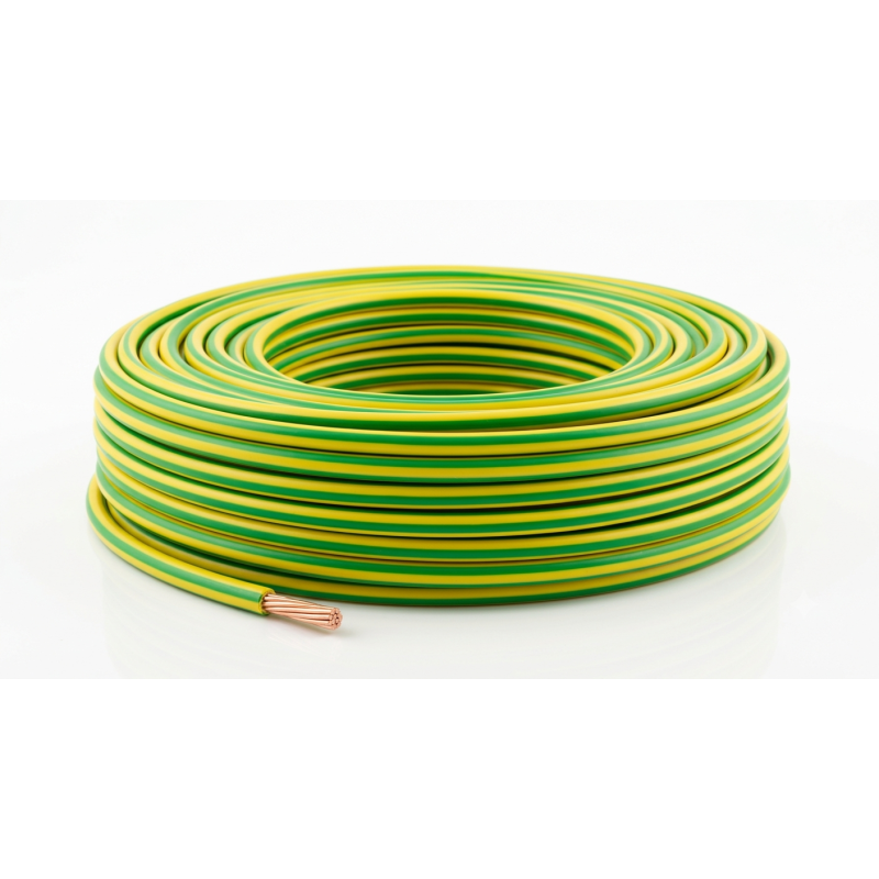 CABLE DE TERRE 6MM² 25M