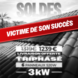 KIT TRIPHASÉ 3.12kW - 6...