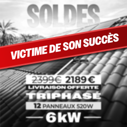KIT TRIPHASÉ 6.24kW - 12...